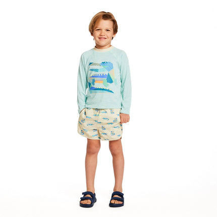 Boys Rashguard Set | Geo Gator