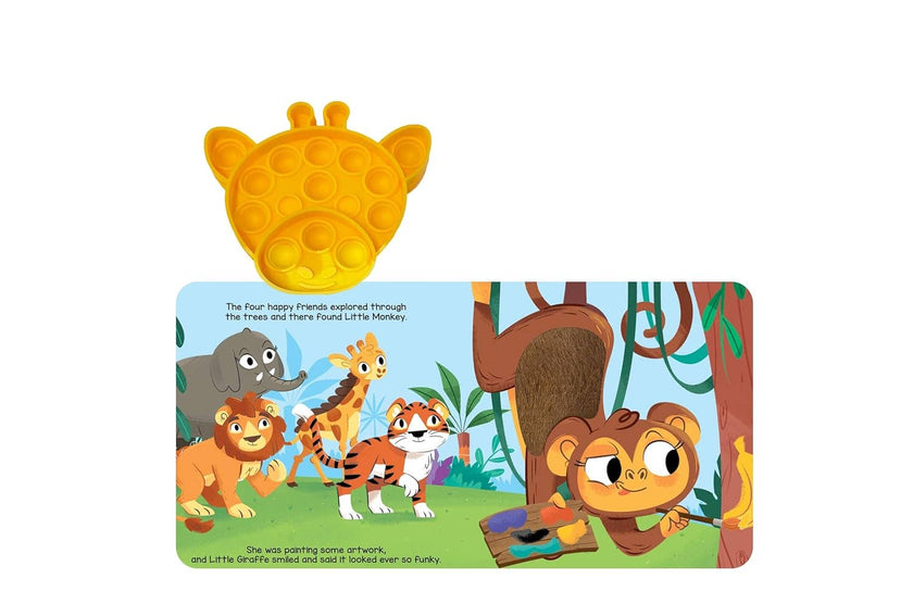 Little Giraffe - Your Sensory Fidget Friend Board Book