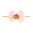 Pumpkin Tulle Bow Baby Headband - Hair Accessories - Fall