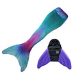 Mermaid Magic Mermaid Tail + Monofin Set for kids, girls, teens, and women (pool toy)