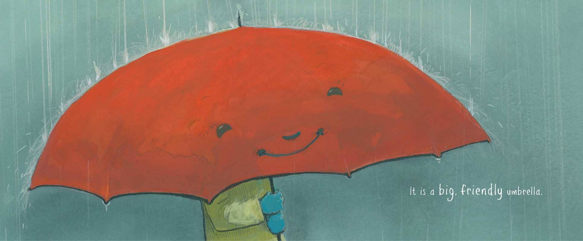 Big Umbrella Hardcover Book