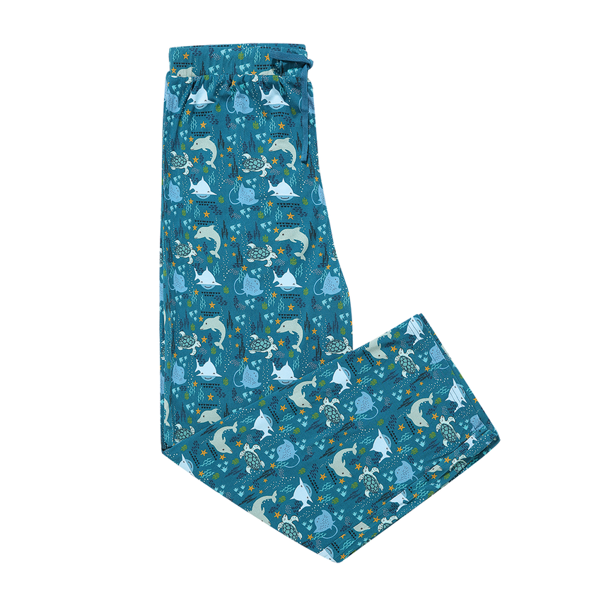 Ocean Friends Relaxed Bamboo Lounge Pajama Pants