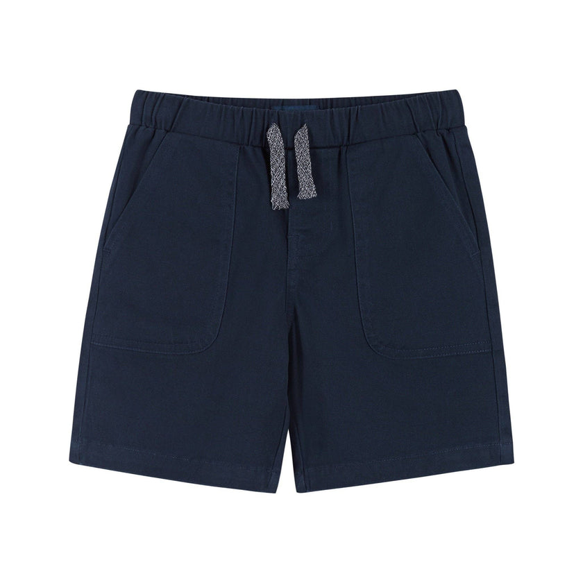 Knit Buttondown Set - Navy Watermelon
