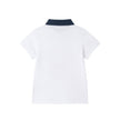 Kids Polo & Seersucker Short Set | Navy & White Limes