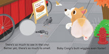 Finger Puppet Board Book- Baby Corgi Butt