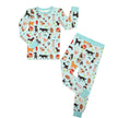 Dogs Bark Pets Kids Bamboo Pajamas Toddler Sleep Set