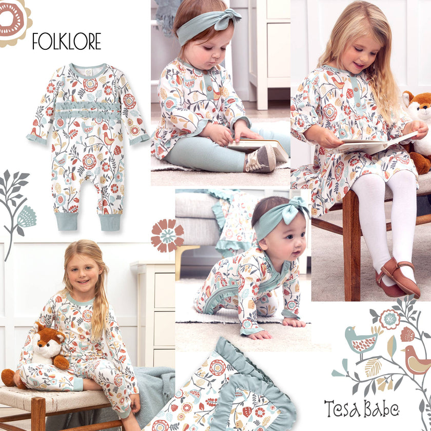 Folklore Baby Bamboo Pant Top Set