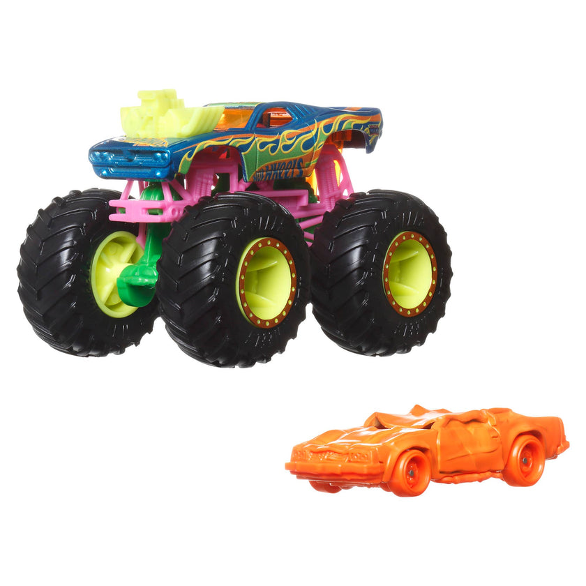 Die-Cast Hot Wheels Die Cast Monster Truck & Car Singles