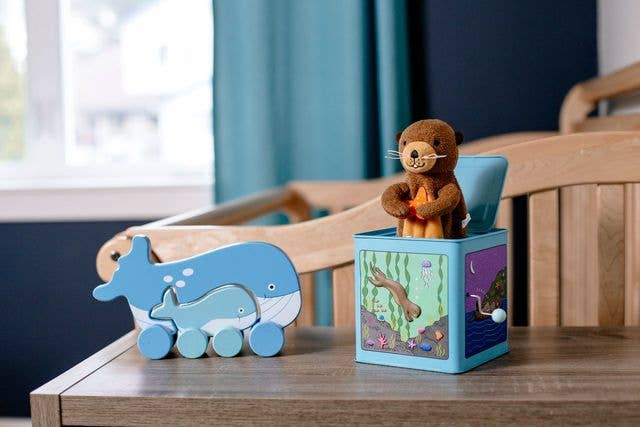 Sea Otter Jack in the Box Toy