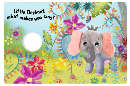 Little Elephant Finger Puppet Book