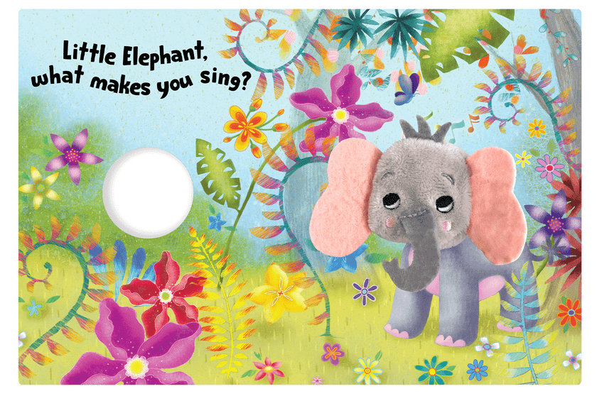 Little Elephant Finger Puppet Book