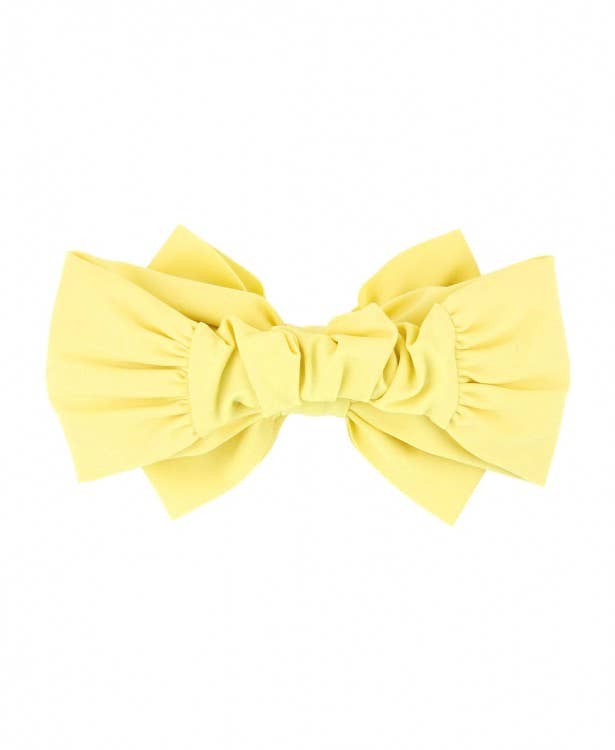 Banana Yellow Swim Bow Headband