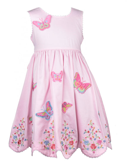 Butterfly Embroidered Dress