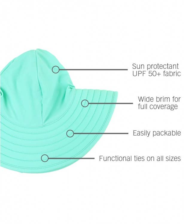 Island Blue Swim Hat