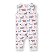 Dog Sleeveless Baby Jumpsuit (Organic Jersey)