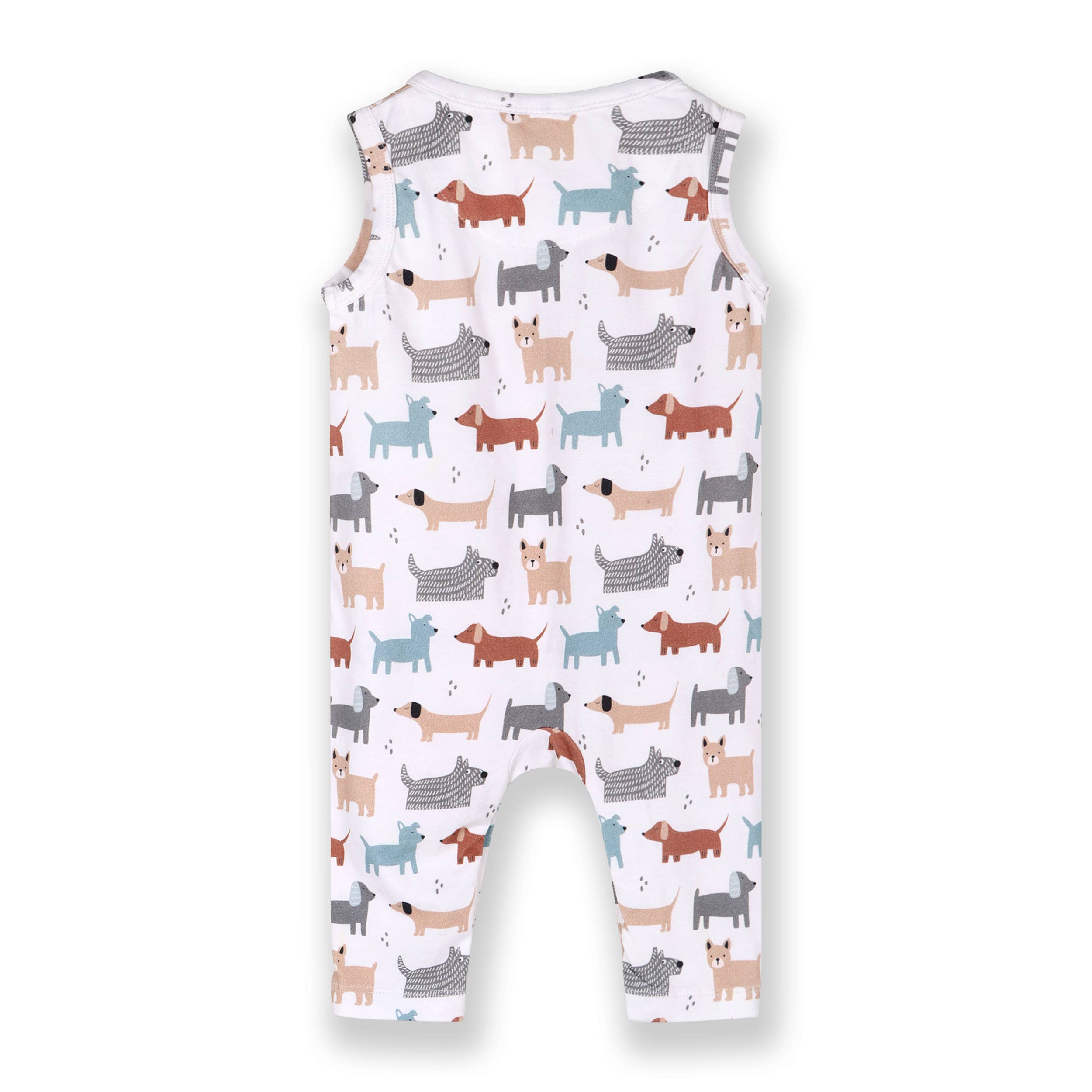 Dog Sleeveless Baby Jumpsuit (Organic Jersey)