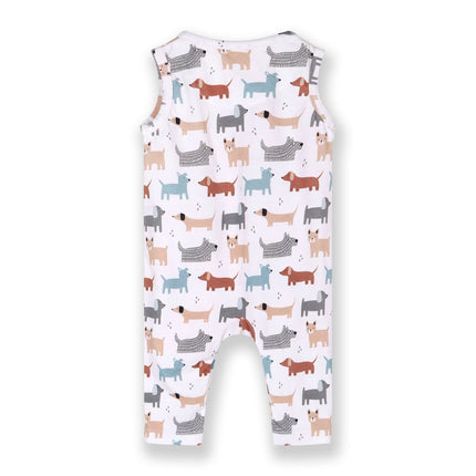 Dog Sleeveless Baby Jumpsuit (Organic Jersey)