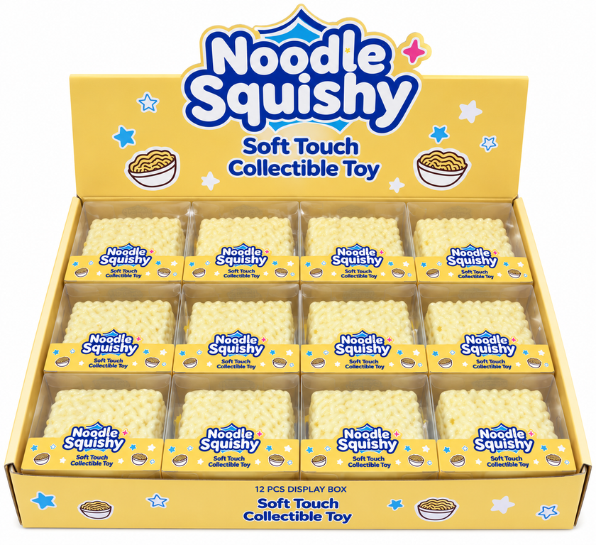 Crunchy Noodle Squishy Toy