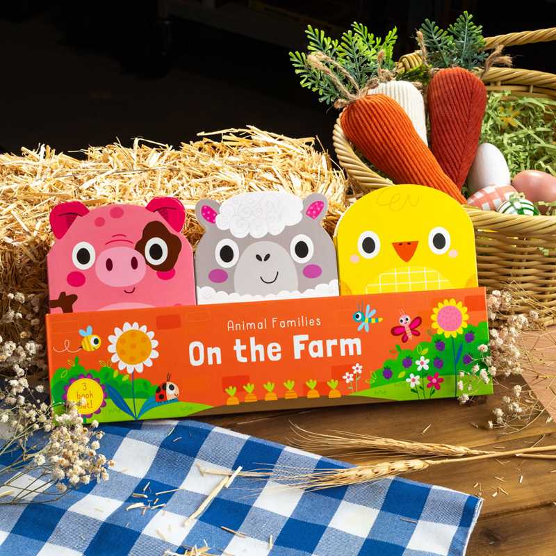 Animal Families: On the Farm Book