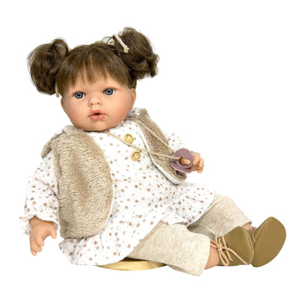 Tita Muslin Brunette Doll