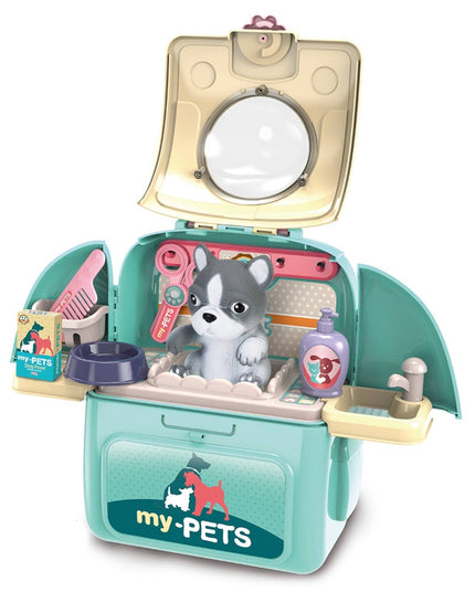 Pet Groomer in a Backpack Toy