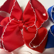 6 inch Moonstitch Bows (2 inch Ribbon)