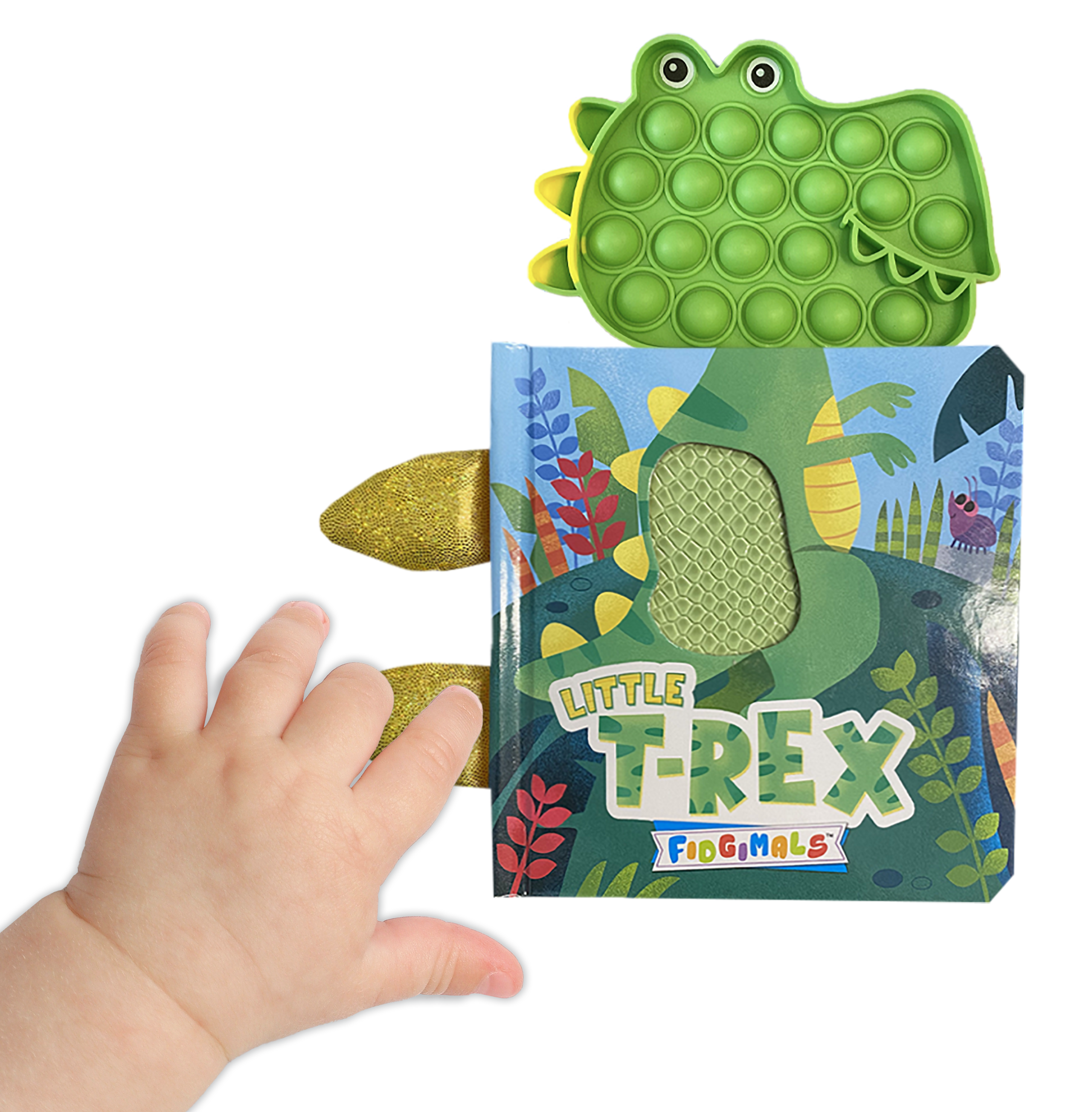 Little T-Rex - Your Sensory Fidget Friend Board Book
