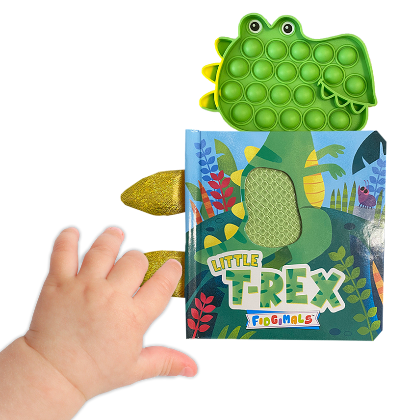 Little T-Rex - Your Sensory Fidget Friend Board Book