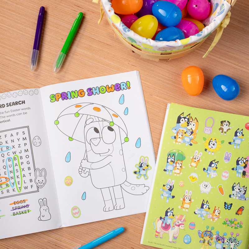 Bluey Colortivity: Happy Easter, Bluey! Coloring Book