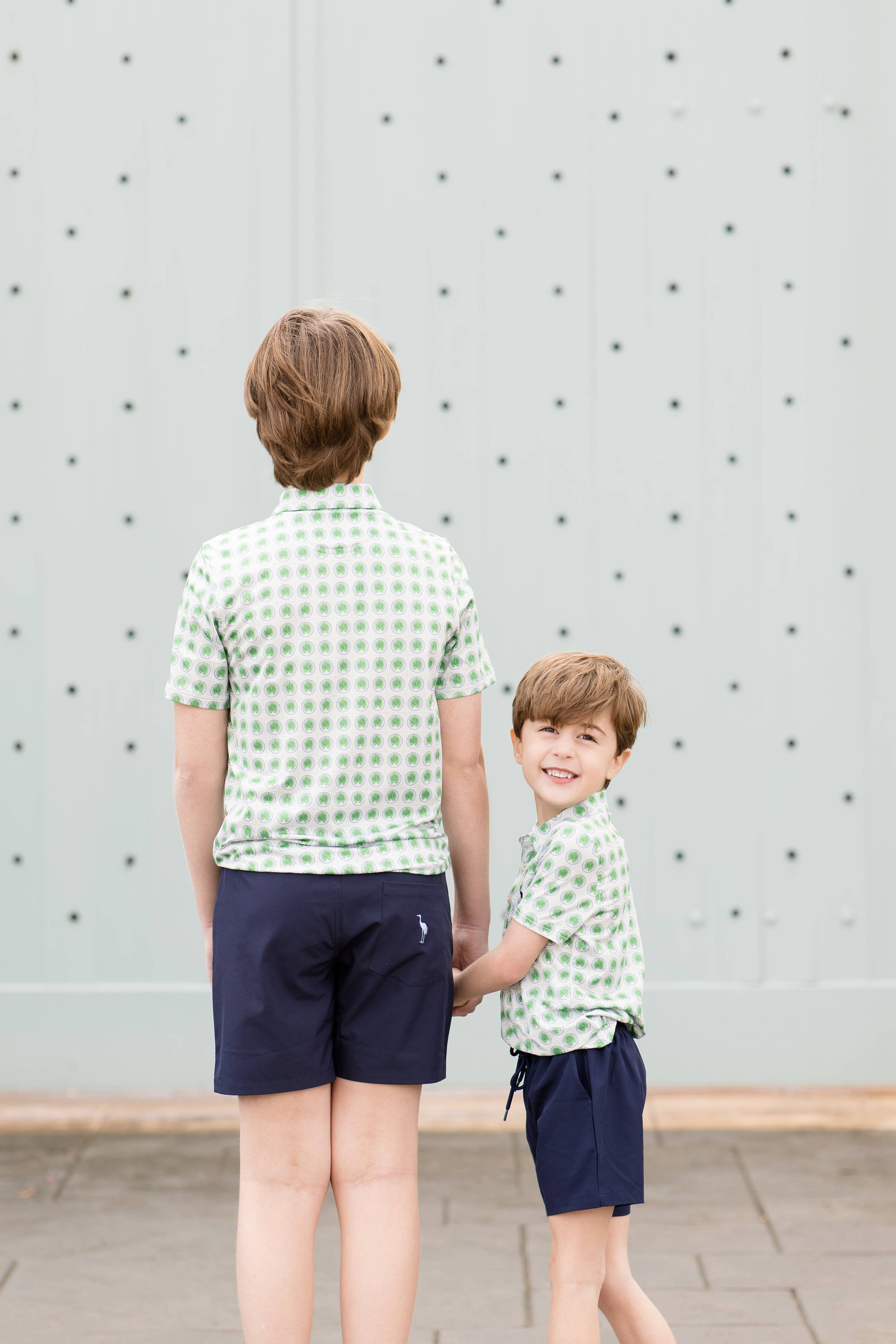 Boys Performance Polo | Palm Paradise