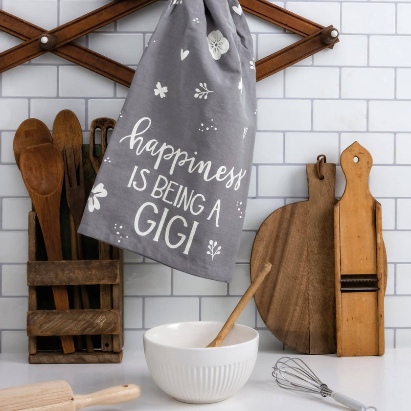 Happiness Is Being A Gigi Kitchen Towel