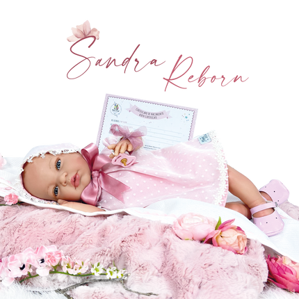 Reborn Sandra Doll Eyes Closed