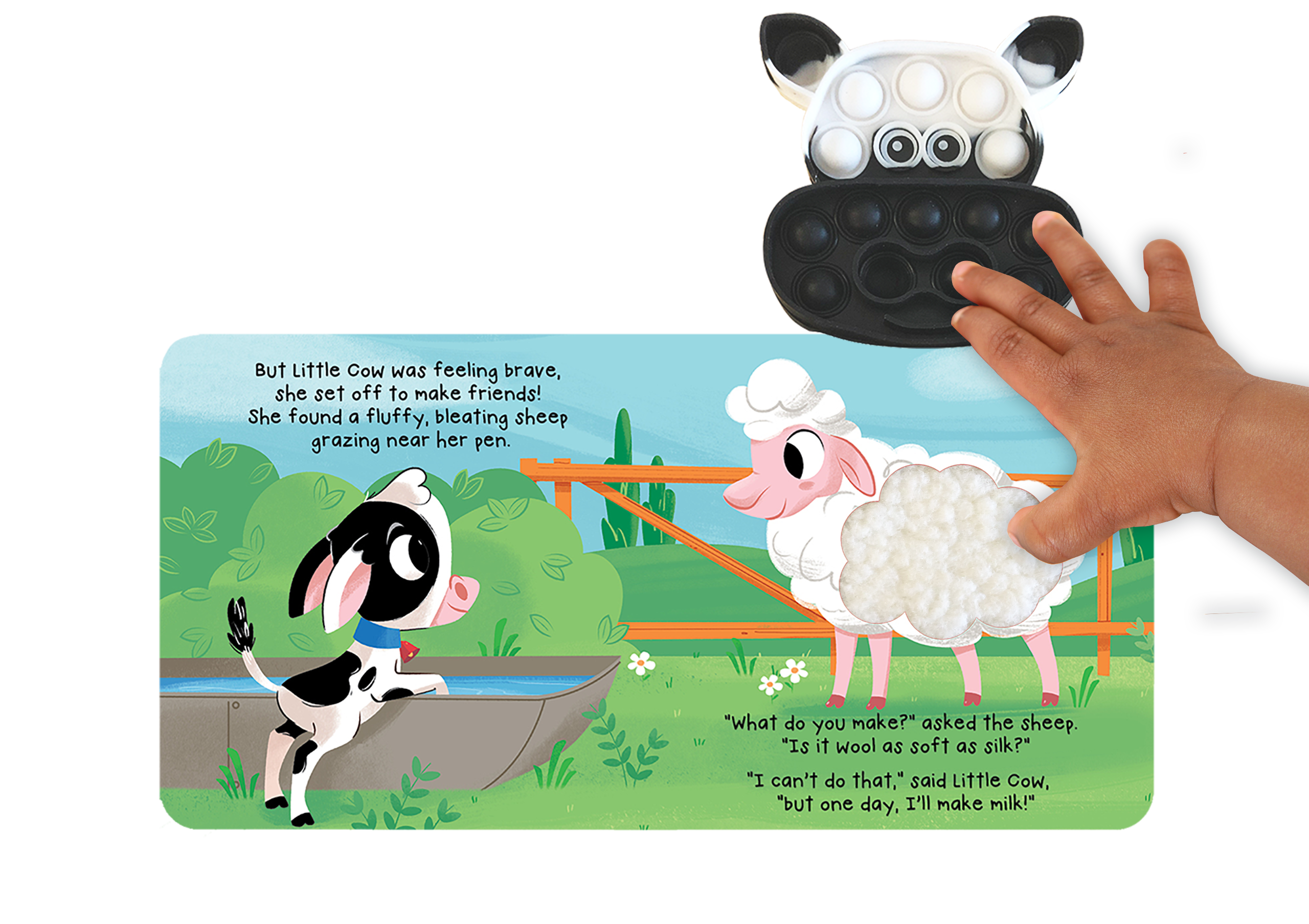 Little Cow - Your Sensory Fidget Friend Board Book