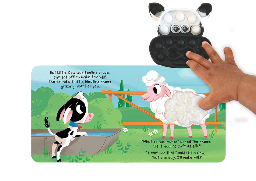 Little Cow - Your Sensory Fidget Friend Board Book