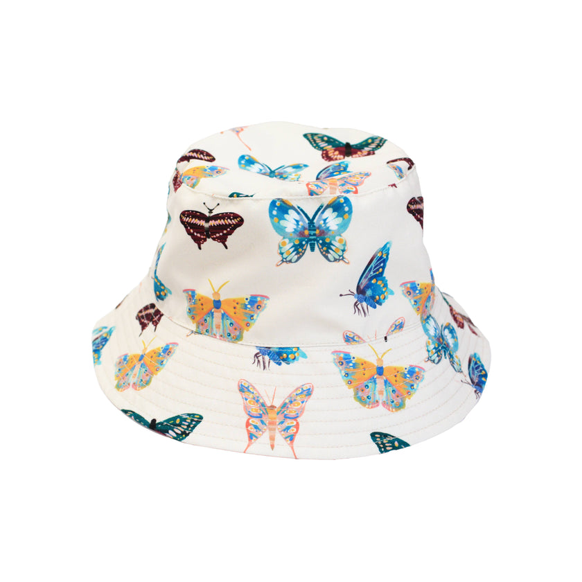 Wings of Paradise Butterflies Reversible Bucket Hat
