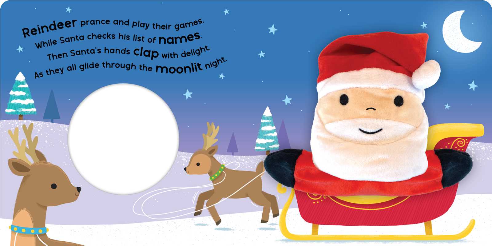 Hello Santa!: Hand Puppet Book