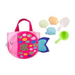 Sequin Fish Sand Toy Tote Set