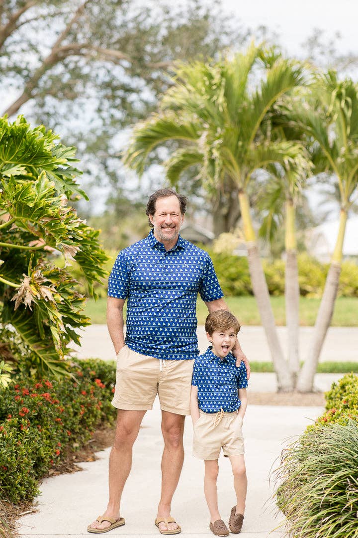 Boys Performance Polo | Set Sail