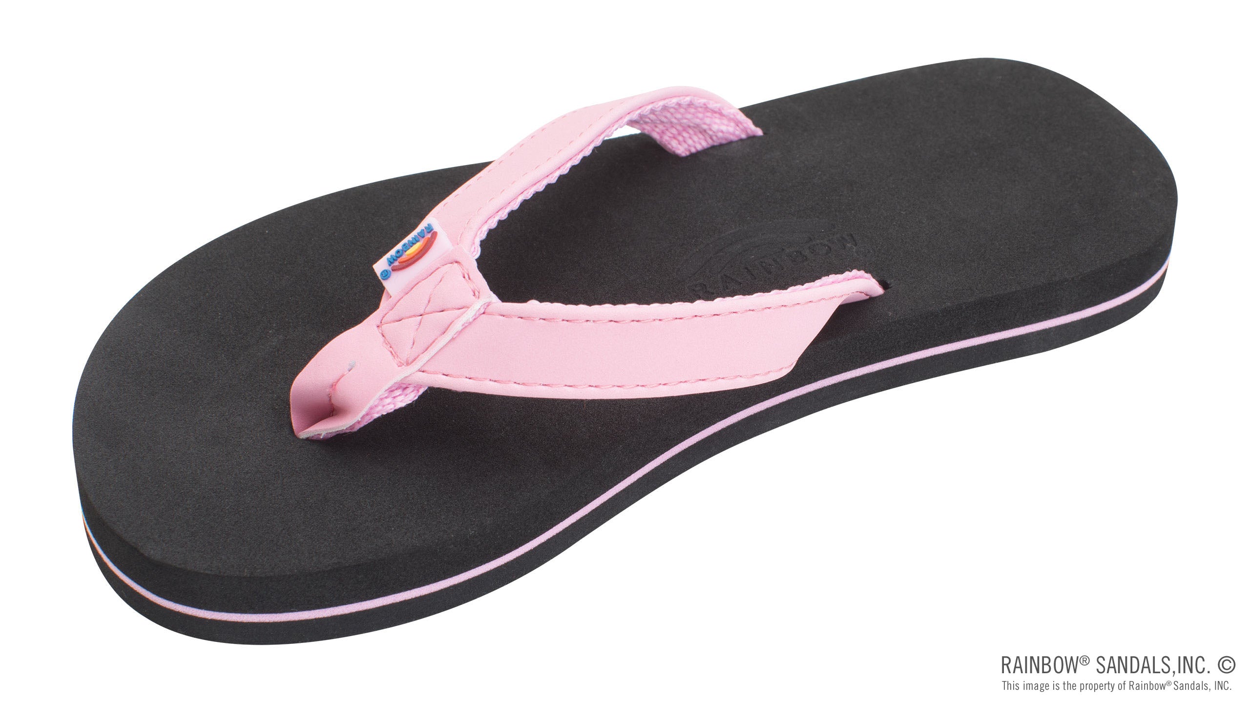 Kids Pink The Grombow - Soft Rubber Top Sole with 1/2