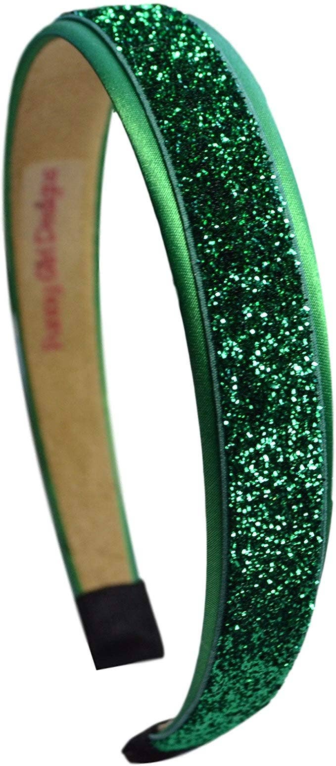Satin Glitter Sparkle Arch Girls Headband - Assorted