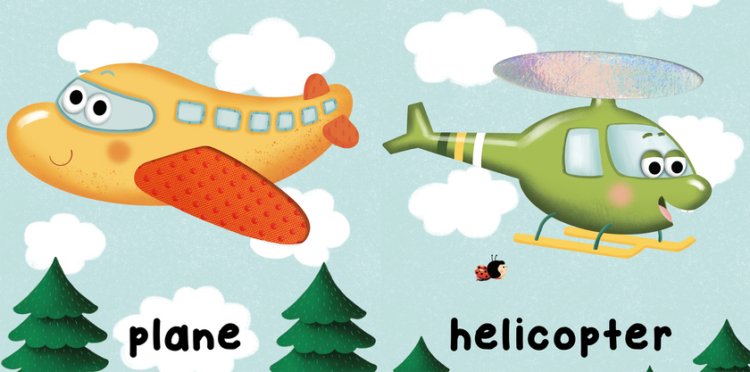 Brilliant Baby: Things That Go - Children's Touch and Feel and Learn Sensory Board Book