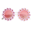 Sunglasses for Kids (Daisy Pink) Flower Frame