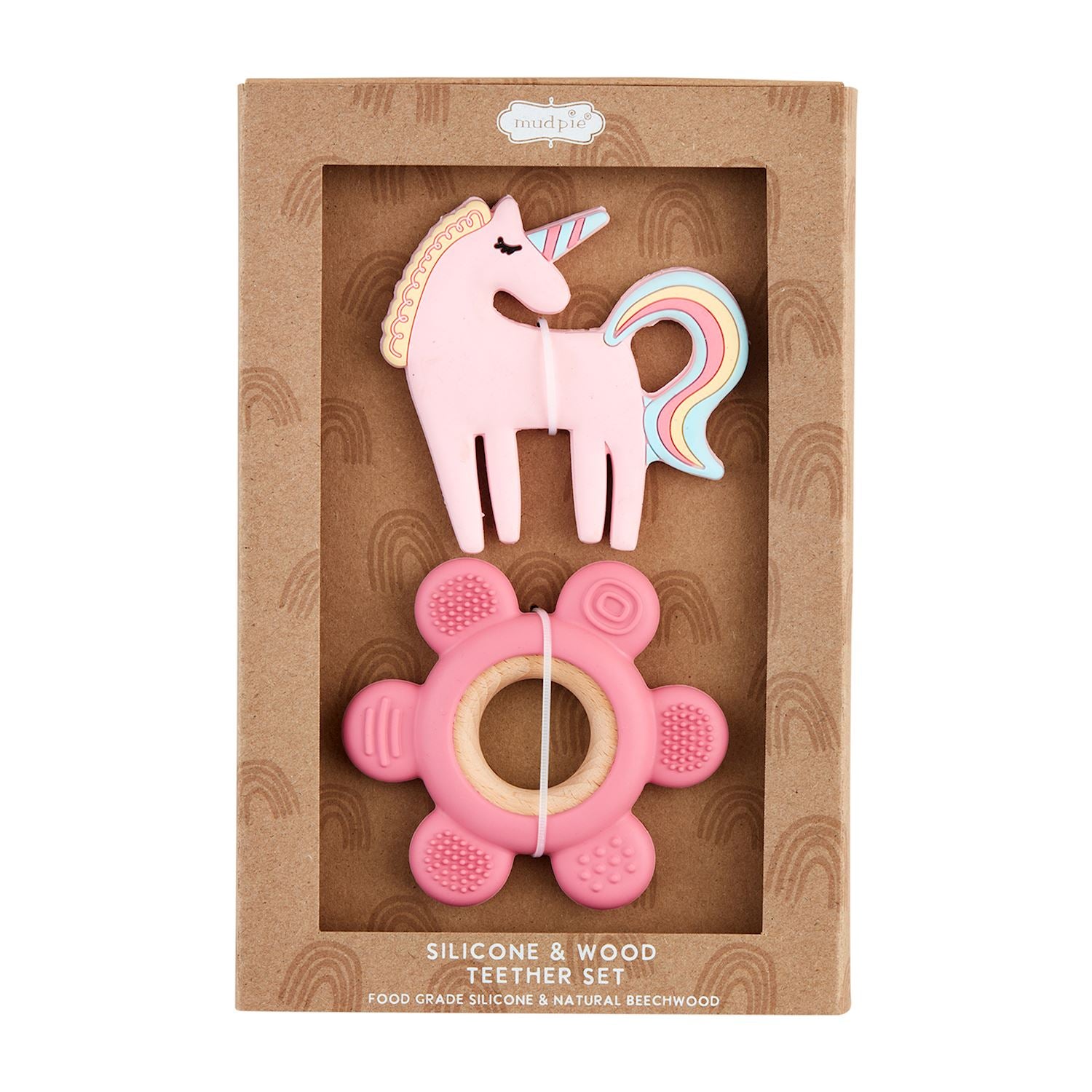 Unicorn & Flower Teether Set – Little-Minnows