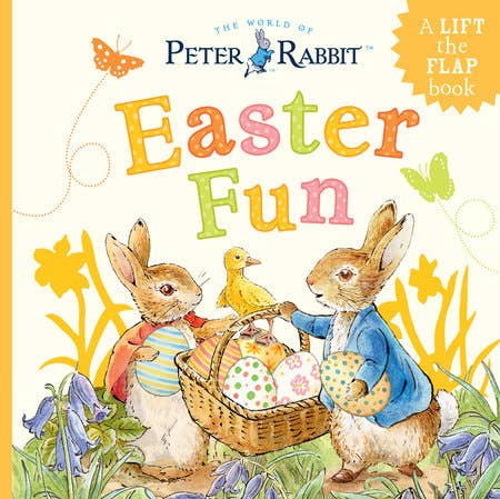 P Rabbit Easter Fun Ltf Board Book