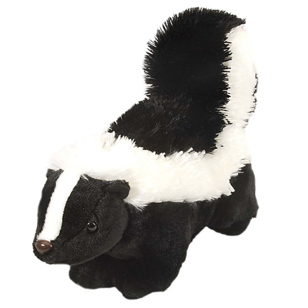 Skunk Black/White Plush Stuffy Stuffed Animal
