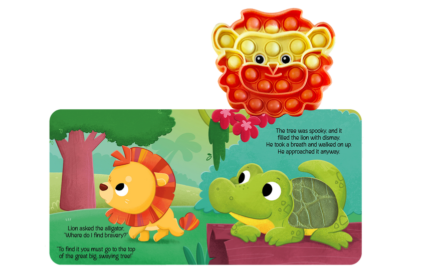 Little Lion - Your Sensory Fidget Friend Board Book