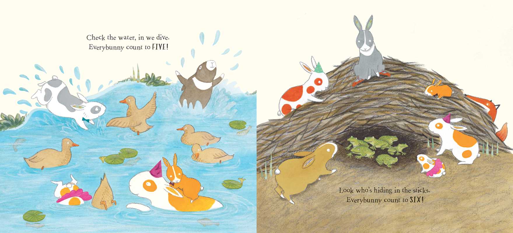 Everybunny Count! Hardcover Book