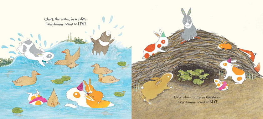 Everybunny Count! Hardcover Book