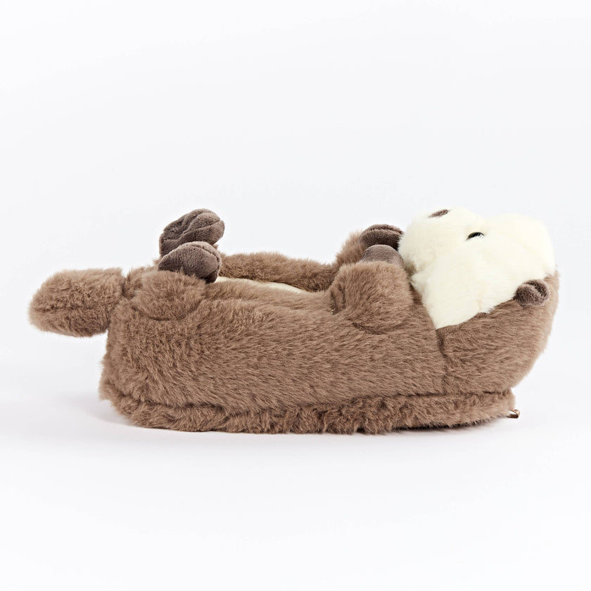 Otter One | Kid's Funny Fluffy Non-Slip Slippers