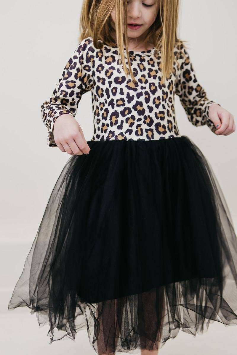 Wild One Long Sleeve Tutu Dress